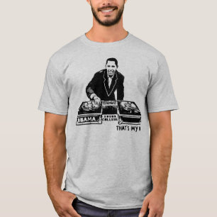 OBAMA: Das ist mein DJ T-Shirt