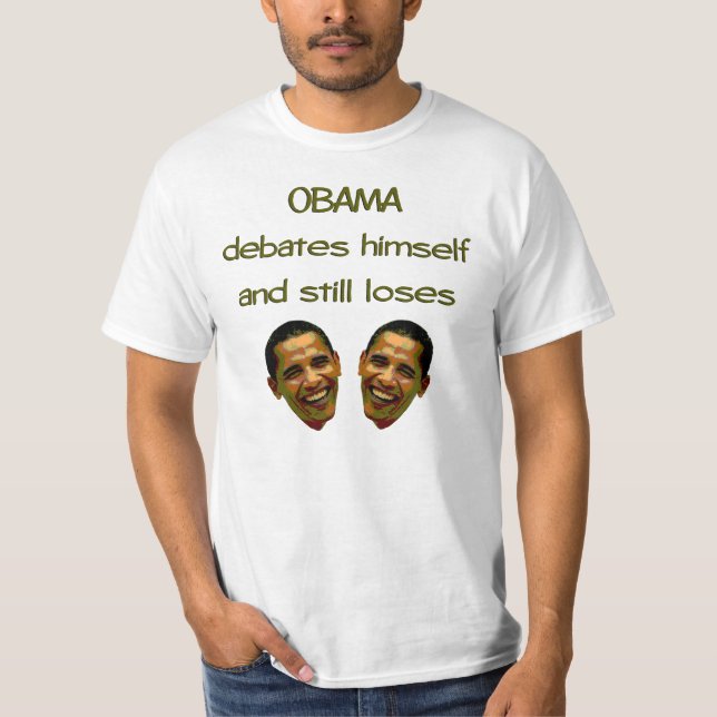 Obama-Debatten-Shirt T-Shirt (Vorderseite)