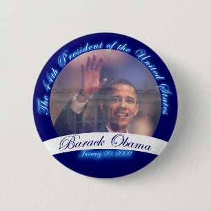 Obama: Der 44. Präsident Inauguration Button