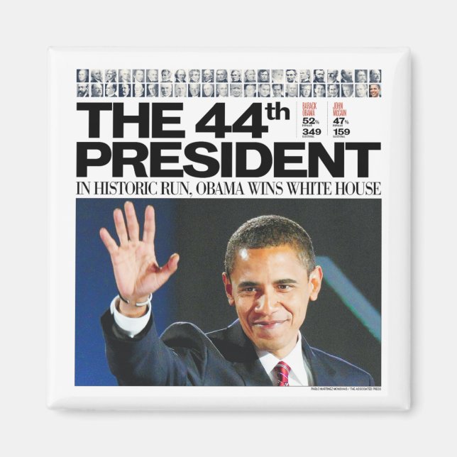 Obama: Der 44. Präsident Magnet (Vorne)