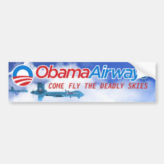 Obama-Drohne-Parodie Autoaufkleber
