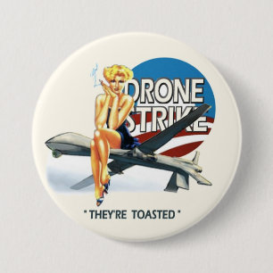 Obama-Drohne-Streik Button