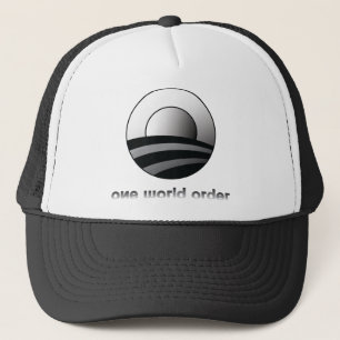 Obama eine Weltordnung Truckerkappe