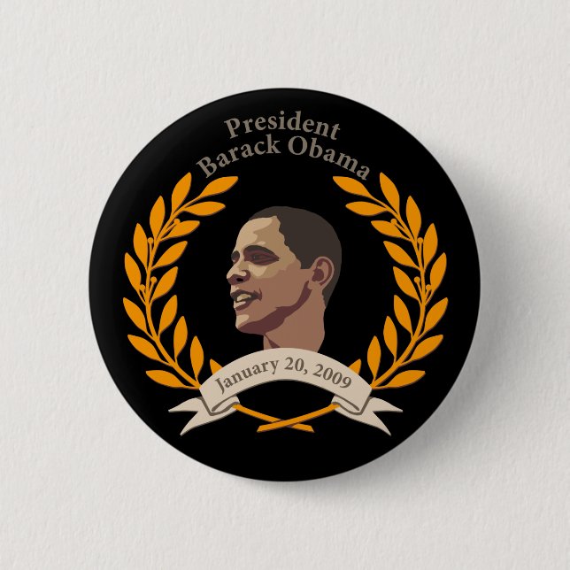 Obama-Einweihung Button (Vorderseite)