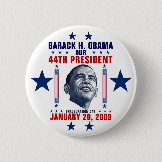 Obama-Einweihung Button (Vorderseite)