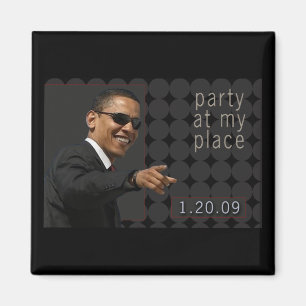 Obama Einweihung des Party - Magnet