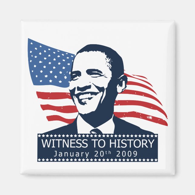 Obama Einweihung Magnet (Vorne)