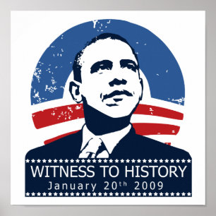 Obama Einweihung Poster