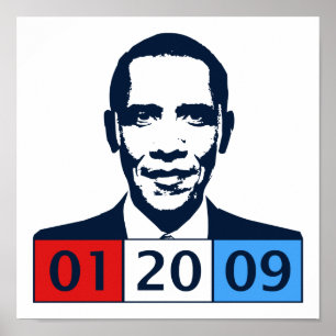 Obama Einweihung Poster