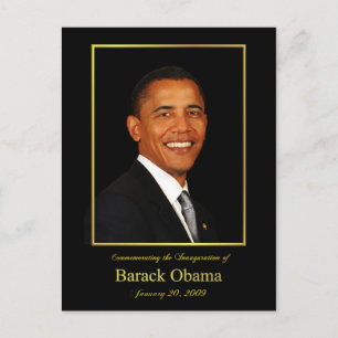 Obama-Einweihungs-Einladungs-Postkarte Einladungspostkarte