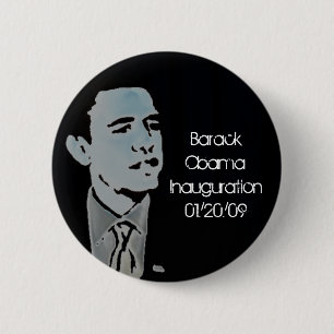 Obama-Einweihungs-Knopf Button