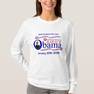Obama-Einweihungs-Tag - Lang-Hülse T - Shirt