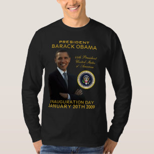 Obama-Einweihungs-Tagc$lang-hülse Shirt