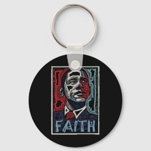 Obama Faith 2 Schlüsselanhänger