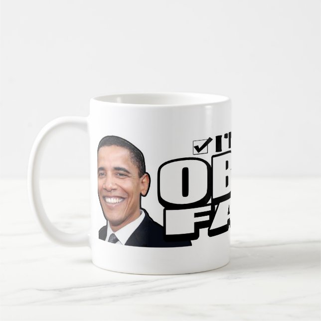 Obama-Fan-Tasse Tasse (Links)