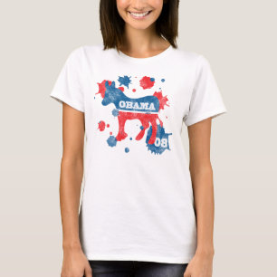 Obama-Farbe T-Shirt