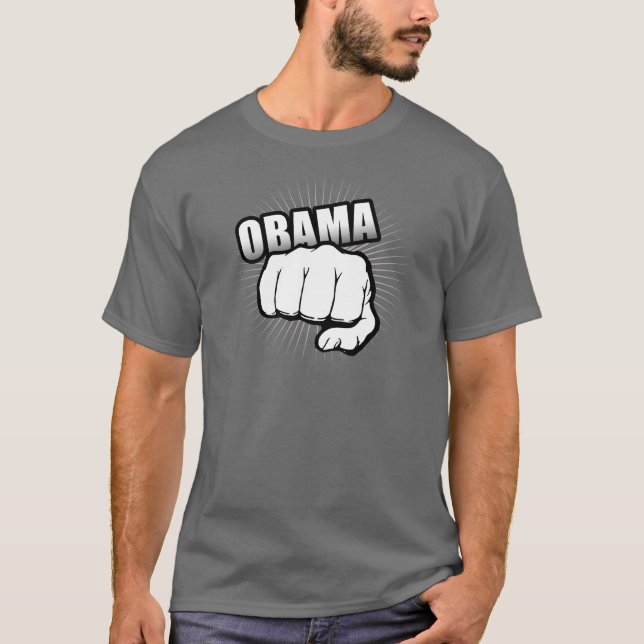 OBAMA-FAUST-PUMPE T - Shirt (Vorderseite)