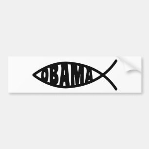 Obama-Fische Autoaufkleber