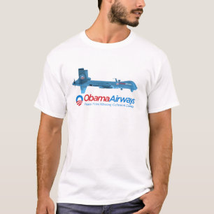 Obama-Fluglinien-kundengerechte Drohne-Shirts T-Shirt