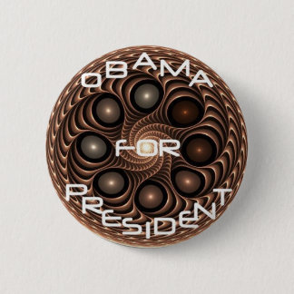 Obama-Fraktal-Knopf Button