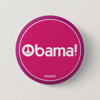 Obama-Friedensknopf Button
