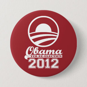 OBAMA für die Kampagne zur Wiederwahl Button 2012