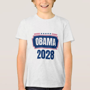 Obama für Präsident 2028 Obama 2028 _1 Tri-Blend Shirt