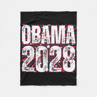 Obama für Präsident 2028 Obama 2028 _4 Fleecedecke