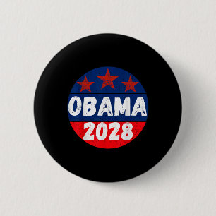 Obama für Präsident 2028 Obama 2028 für Männer Button