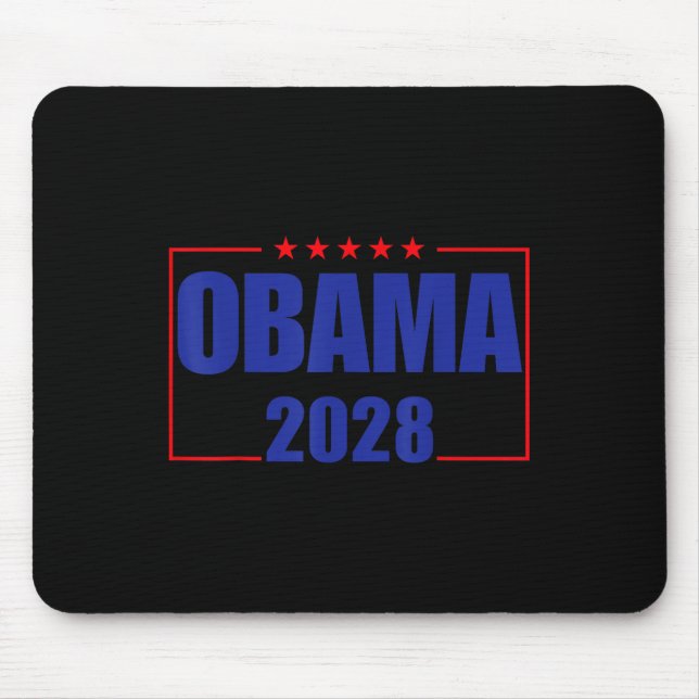 Obama für Präsident 2028 Obama 2028 für Männer Mousepad (Vorne)