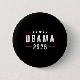 Obama für Präsident 2028 Obama 2028 Lasse, dies zu Button