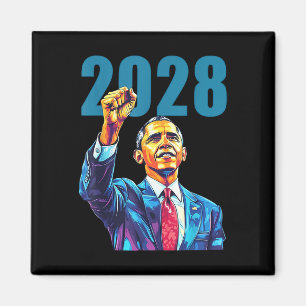 Obama für Präsident 2028 Obama 48. Präsident eines Magnet
