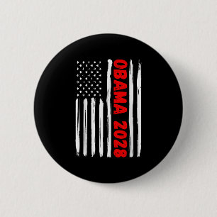 Obama für Präsident 2028 Obama 48. Präsident für Button