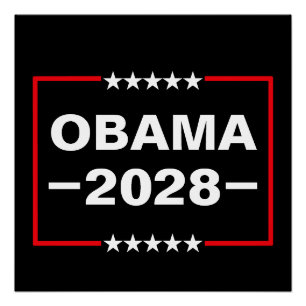 Obama für Präsident 2028 Poster