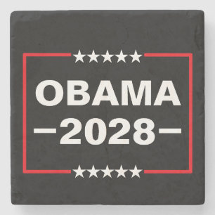 Obama für Präsident 2028 Steinuntersetzer