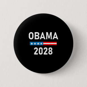 Obama für Präsident Obama 2028 Button