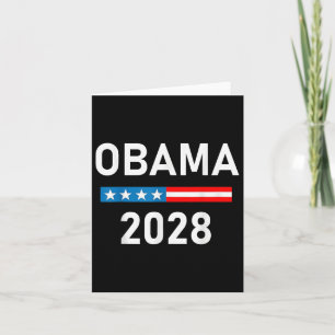 Obama für Präsident Obama 2028 Karte