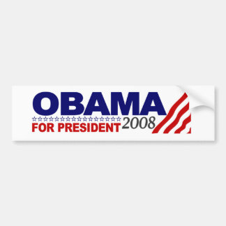Obama für Präsidenten 2008 Autoaufkleber