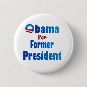 Obama für Präsidenten Button