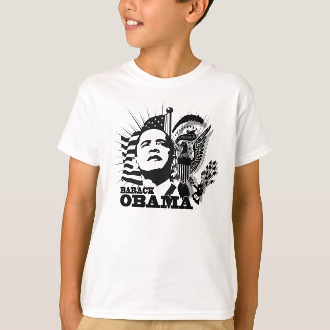 Obama für Präsidenten T-Shirt (Vorderseite)