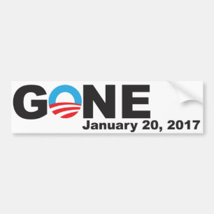 Obama gegangen, 2017 autoaufkleber
