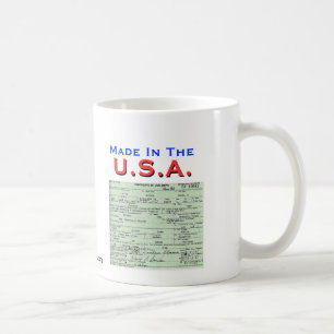 Obama: Gemacht im USA Tasse