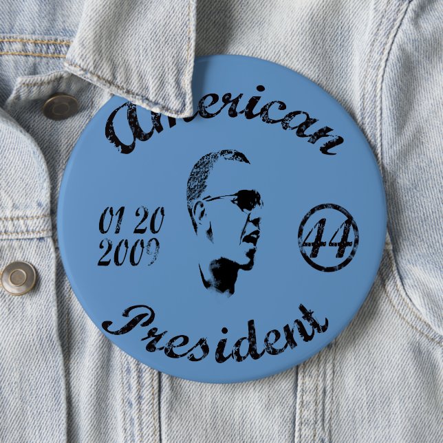 Obama Geschenke Button (Beispiel)