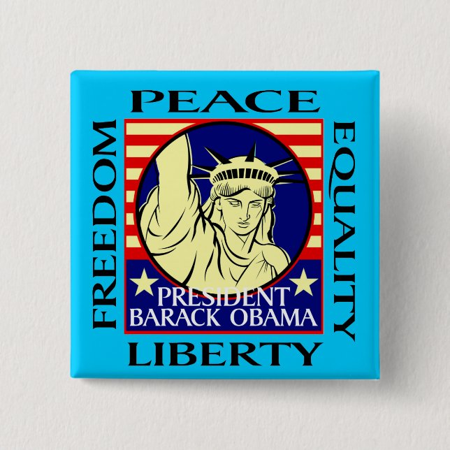 OBAMA-GEWINNE! BUTTON (Vorderseite)