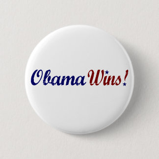 Obama gewinnt 2008 button