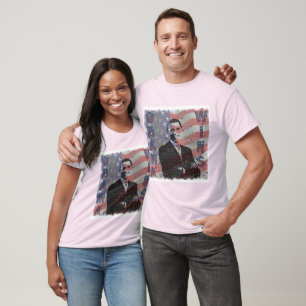 Obama gewinnt das Vintage Shirt der langen
