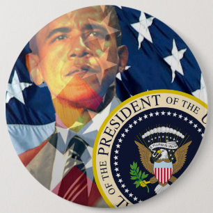Obama gibt 3 button