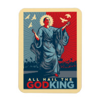 Obama Godking Premium Magnete