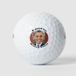 Obama Good Lie Golfball