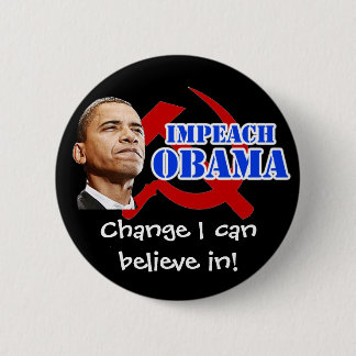 Obama-Hammer und Sichel, Änderung, die ich herein Button